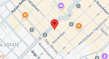 Location of business on map