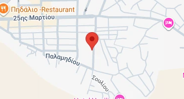 Location of business on map