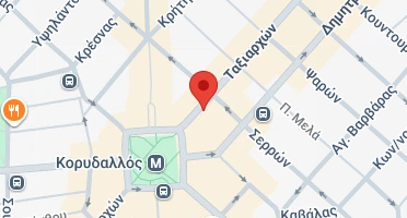 Location of business on map