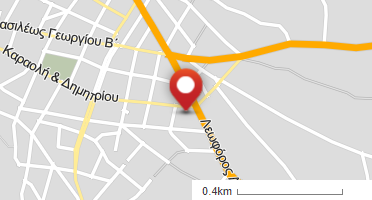 Location of business on map