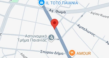 Location of business on map