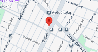 Location of business on map