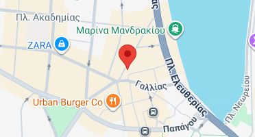 Location of business on map