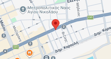 Location of business on map