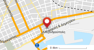 Χάρτης και σημείο της επιχείρησης