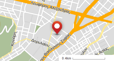 Location of business on map
