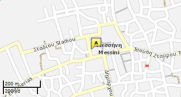 Location of business on map