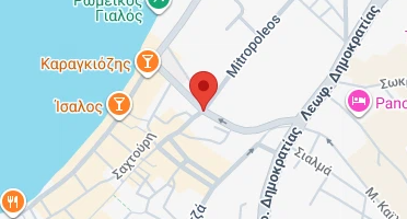 Location of business on map