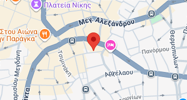 Location of business on map