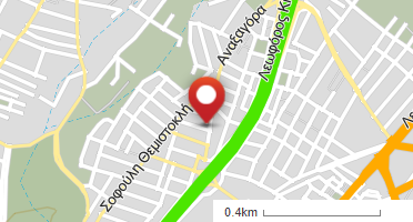 Location of business on map