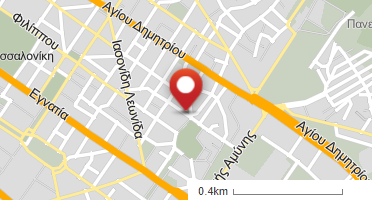 Location of business on map