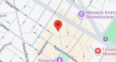 Location of business on map