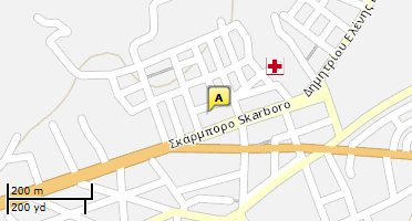 Location of business on map
