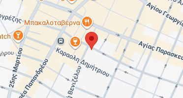 Location of business on map
