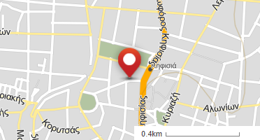 Location of business on map