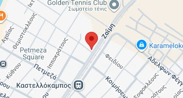 Location of business on map