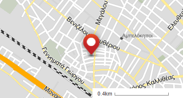 Location of business on map