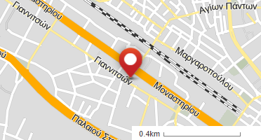 Location of business on map