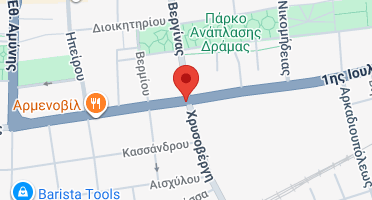 Location of business on map