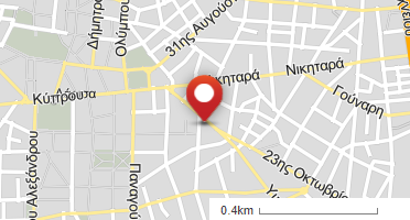 Location of business on map