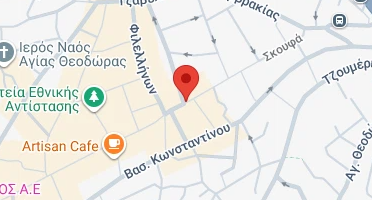 Location of business on map