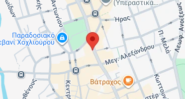 Location of business on map