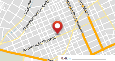 Location of business on map