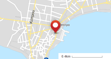 Location of business on map