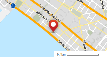 Location of business on map