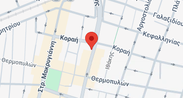 Location of business on map