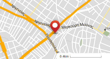Location of business on map