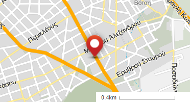 Location of business on map