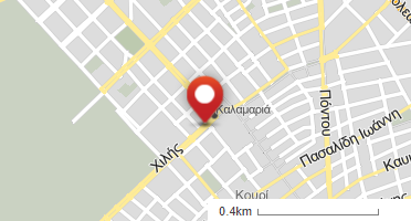 Location of business on map