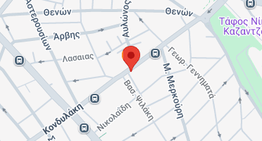Location of business on map
