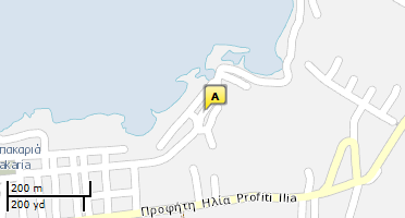 Location of business on map
