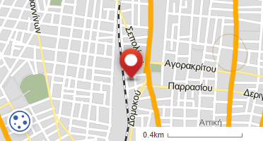 Location of business on map