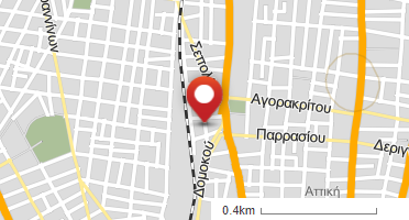 Location of business on map