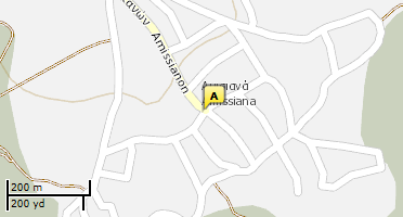 Location of business on map