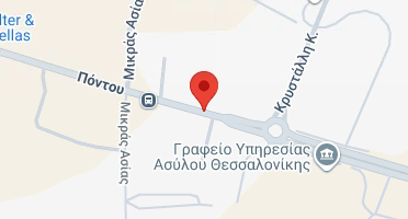Location of business on map