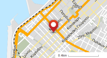 Location of business on map
