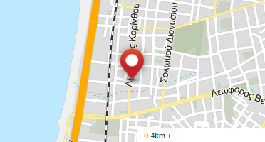 Location of business on map