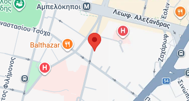 Location of business on map