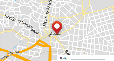 Location of business on map