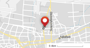 Location of business on map
