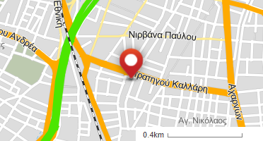 Location of business on map