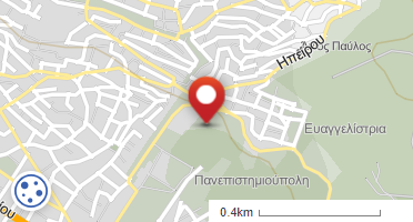 Location of business on map
