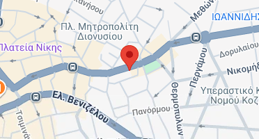 Location of business on map
