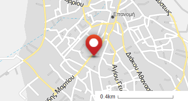 Location of business on map