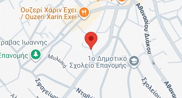 Location of business on map