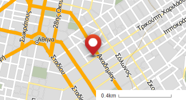 Location of business on map